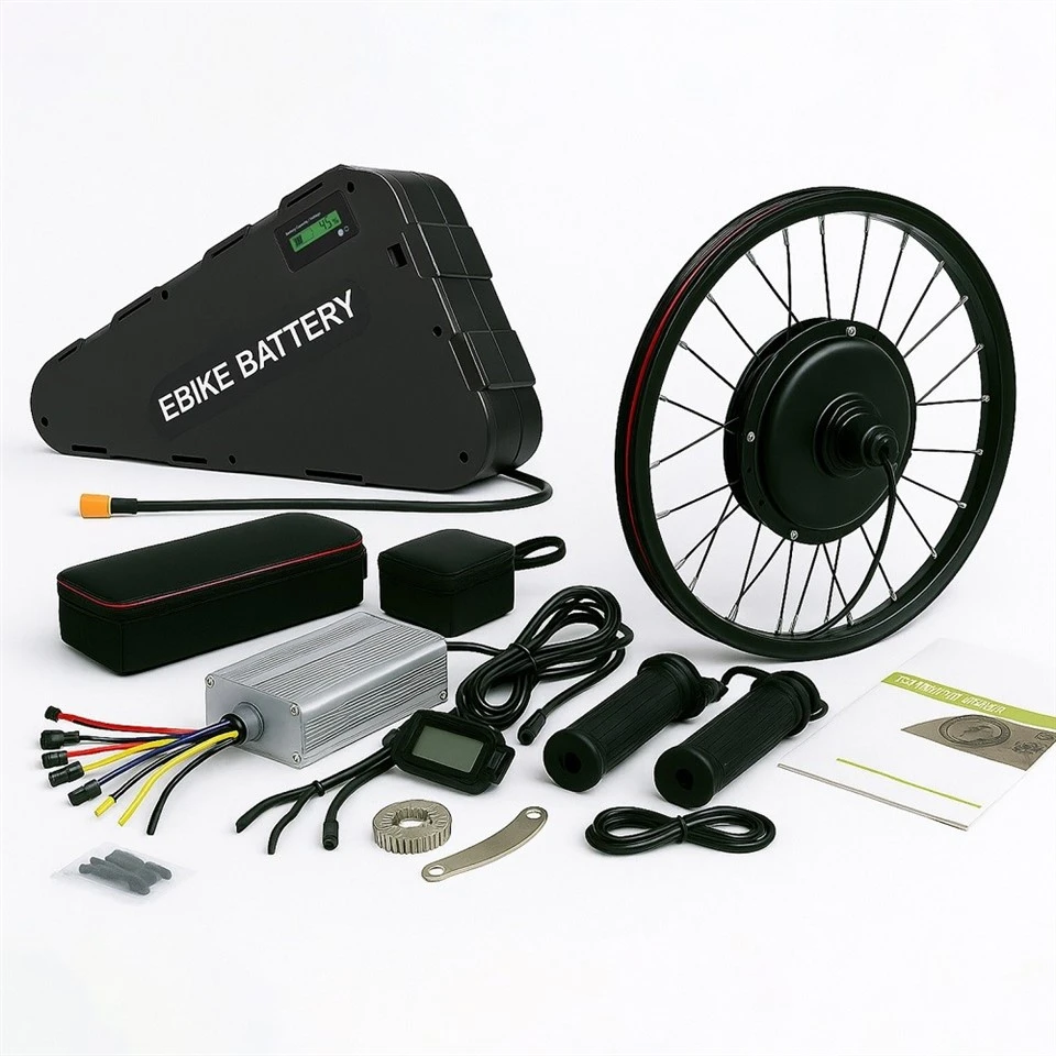 Súprava 48V 1000W elektrického bicykla na jednosmerný prúd pre zadné koleso